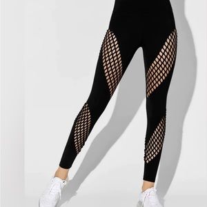 Dion Lee x Carbon38 Perf Black Leggings Medium NWOT